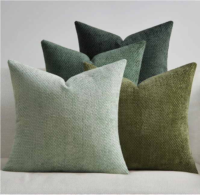 Coussin Kaki