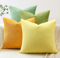 Coussin Jaune et Orange